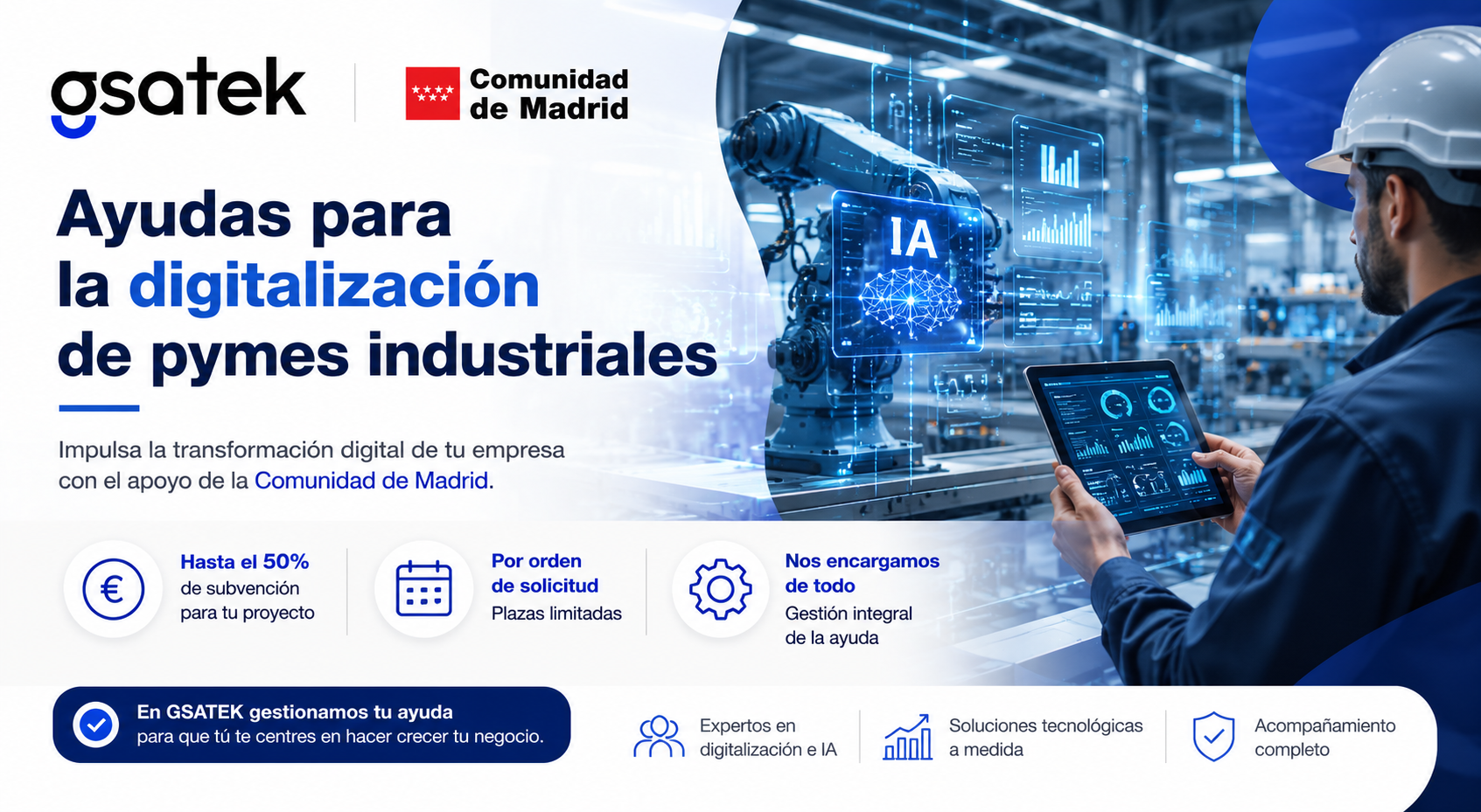 digitalizacion pymes industriales madrid tecnologia industria